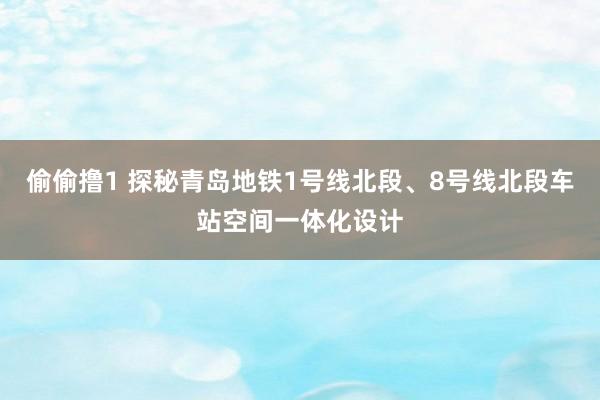 偷偷撸1 探秘青岛地铁1号线北段、8号线北段车站空间一体化设计